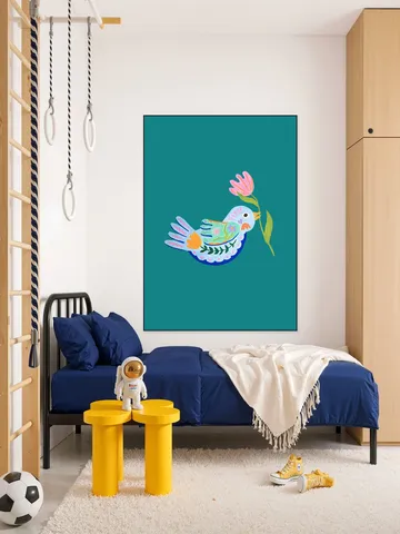 Floral Fantasy Bird