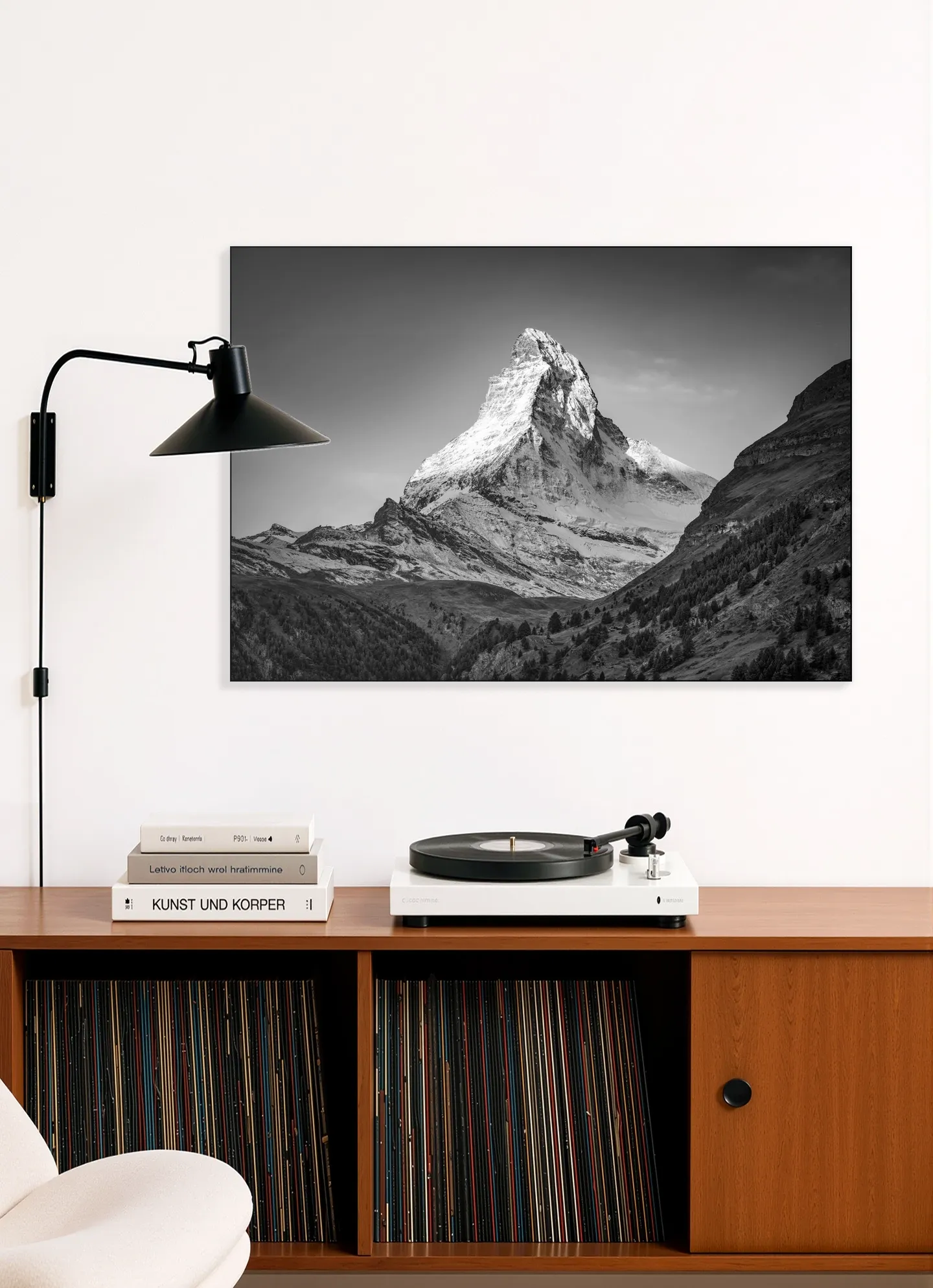 Peak of Matterhorn mountain, Zermatt, Switzerland