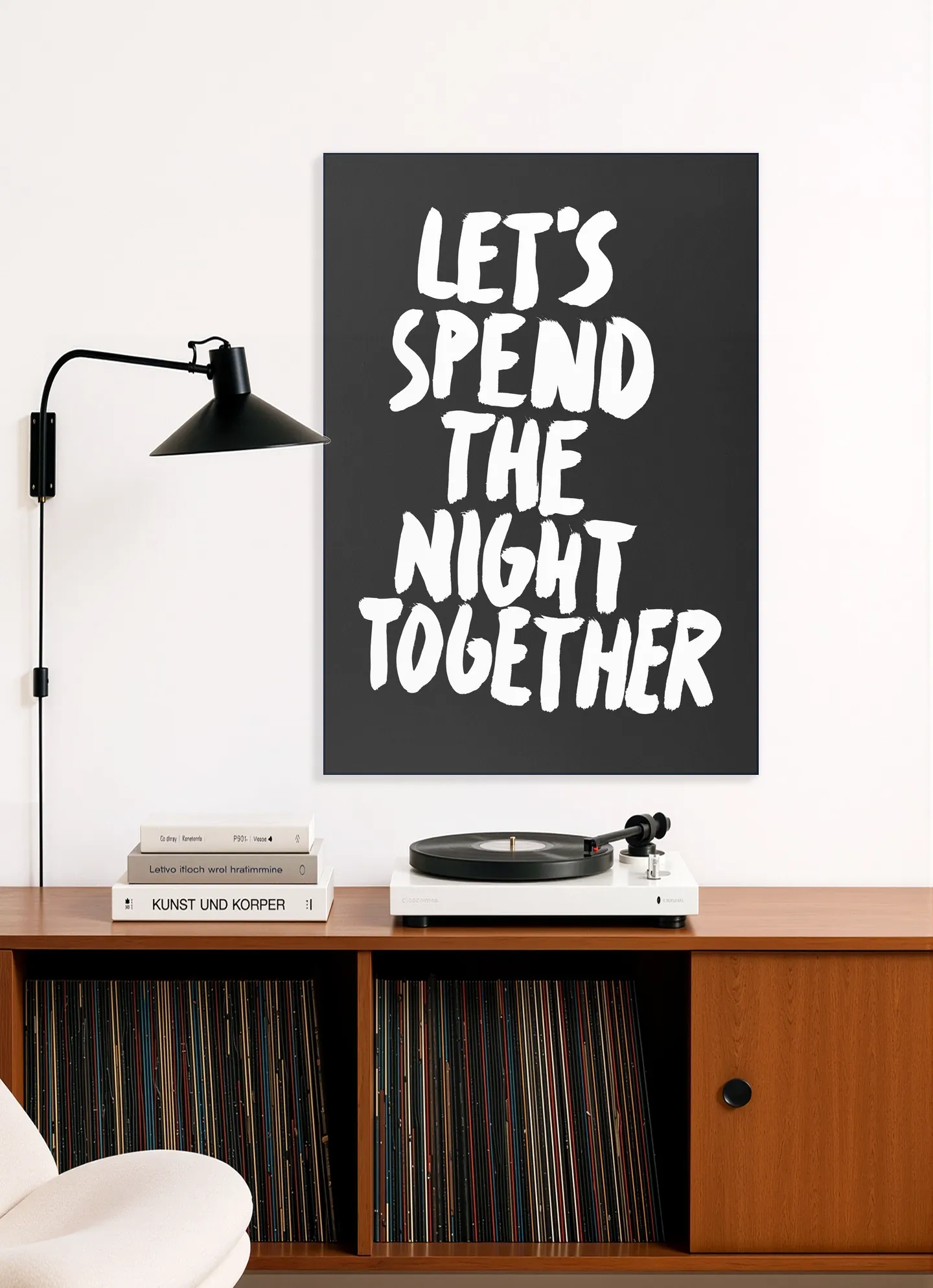 Let's spend the night together