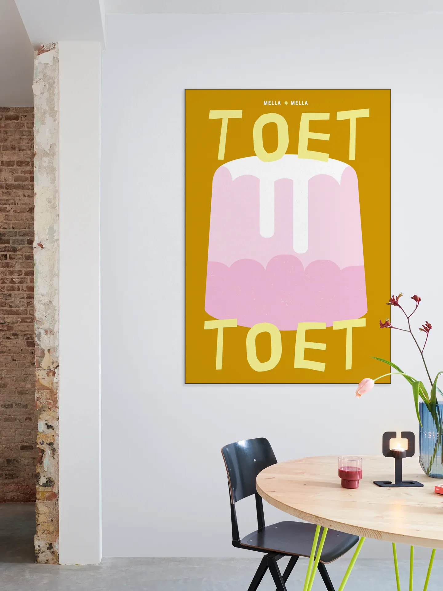 Toet geel