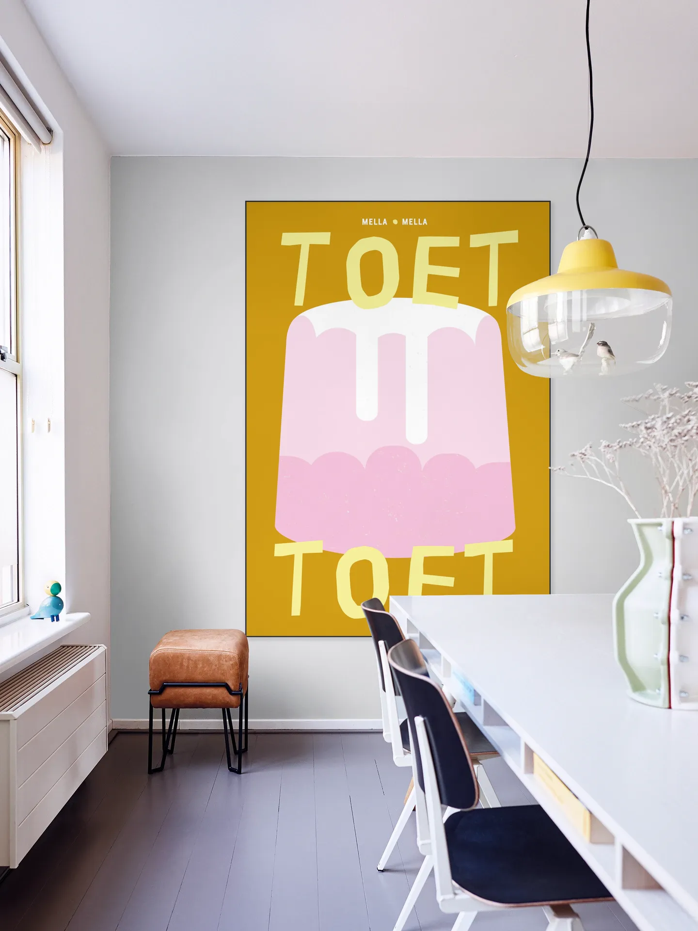 Toet geel