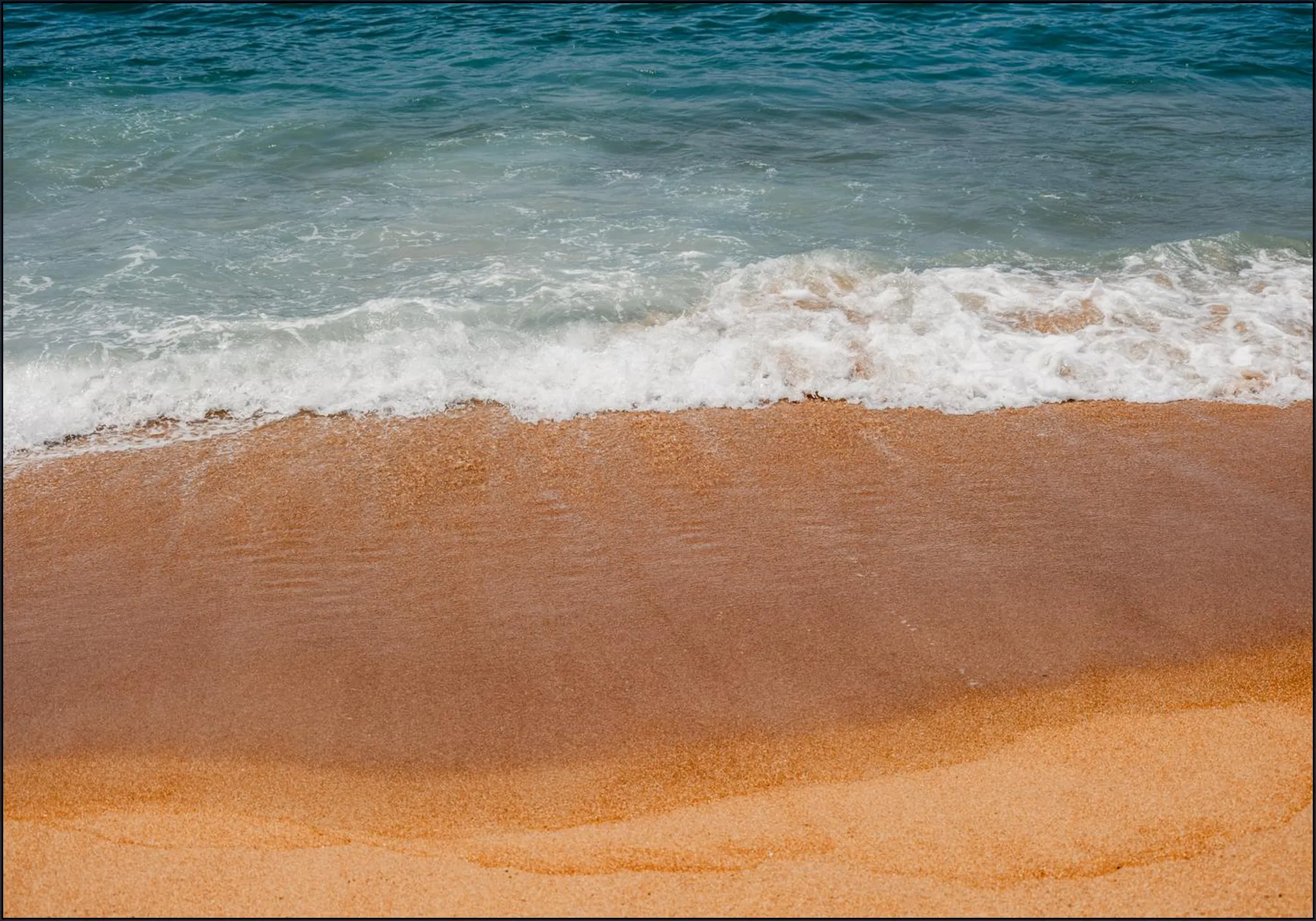 Abstract Beach Waves