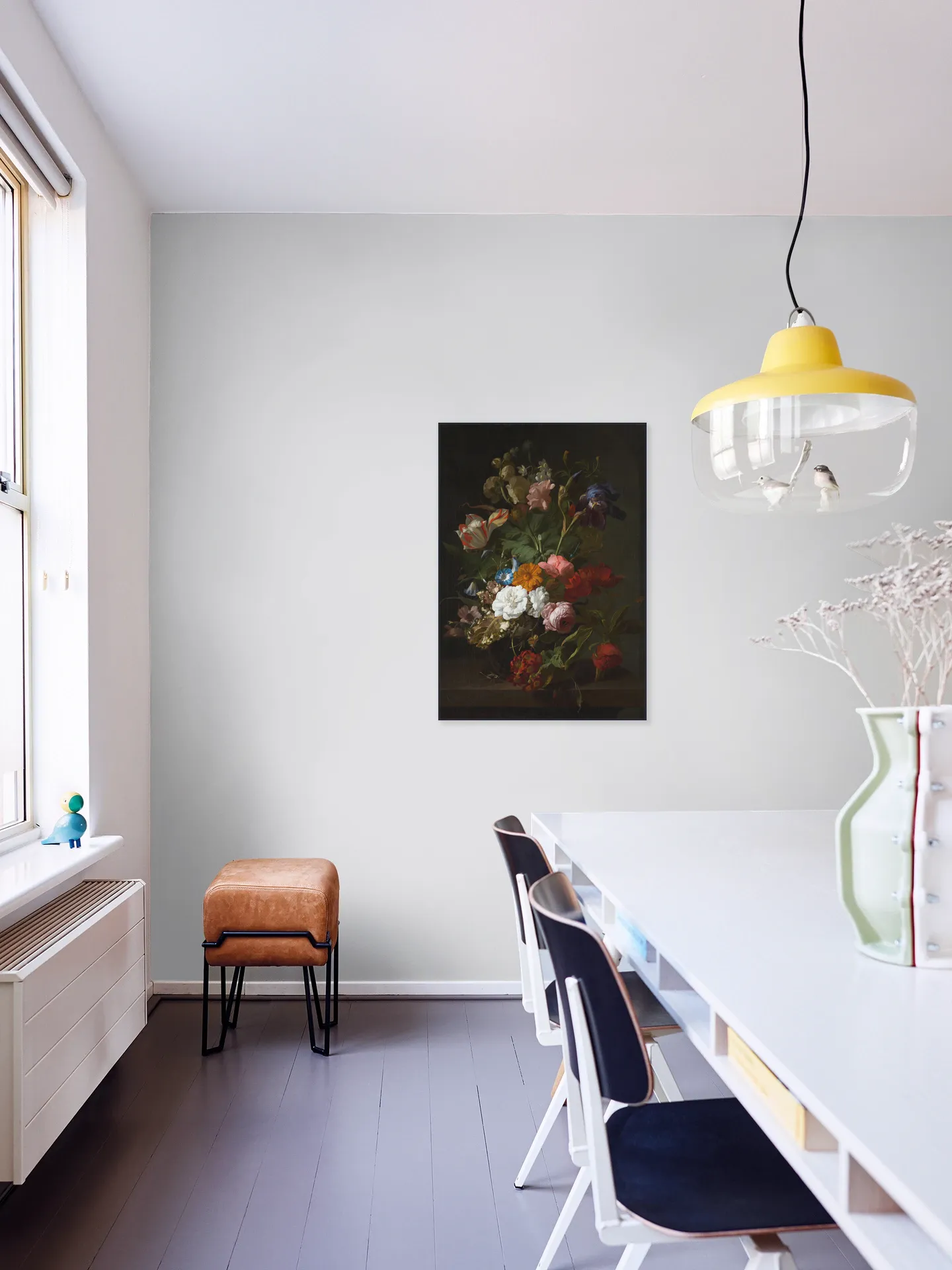 Vaas met bloemen