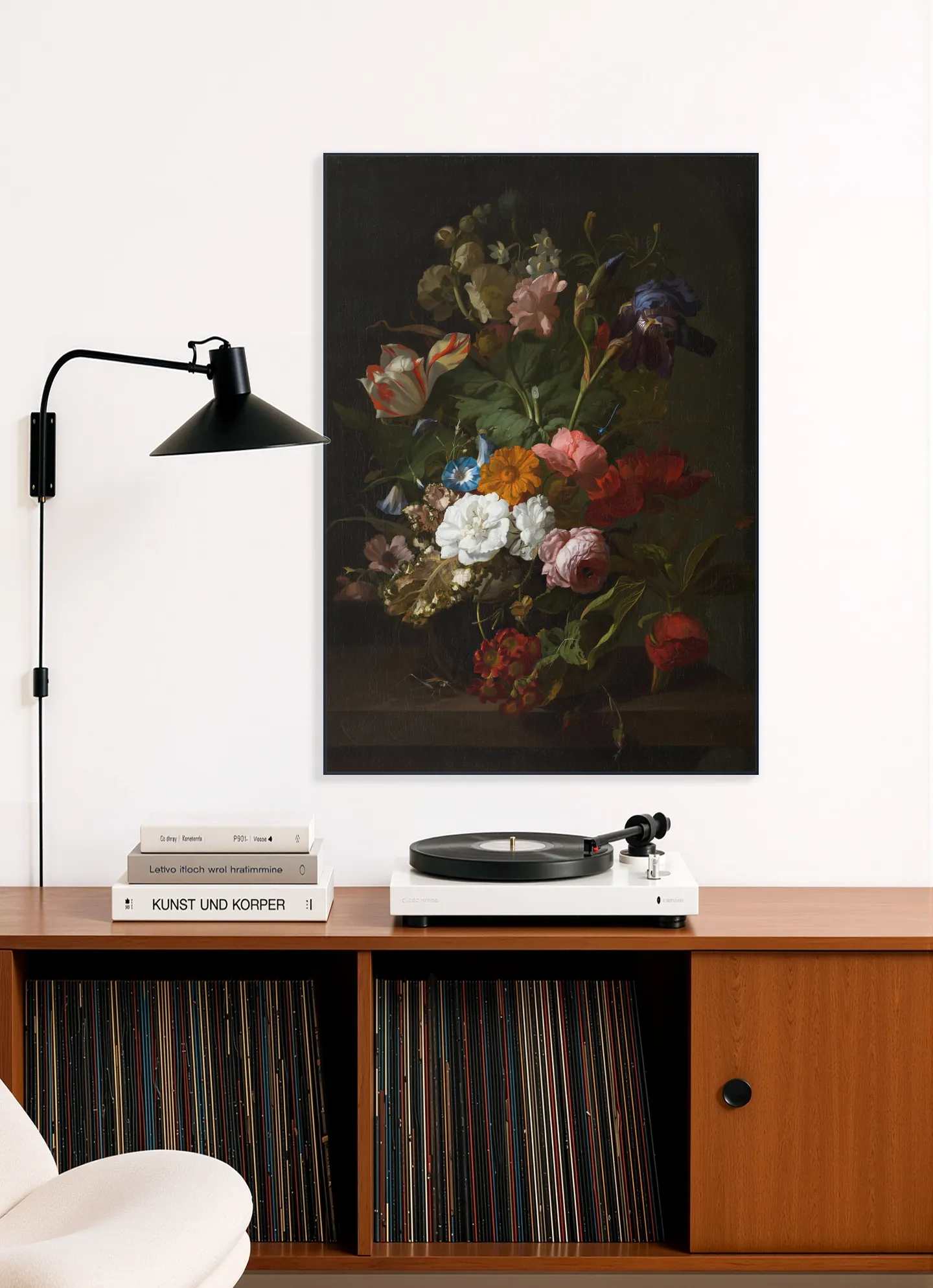 Vaas met bloemen