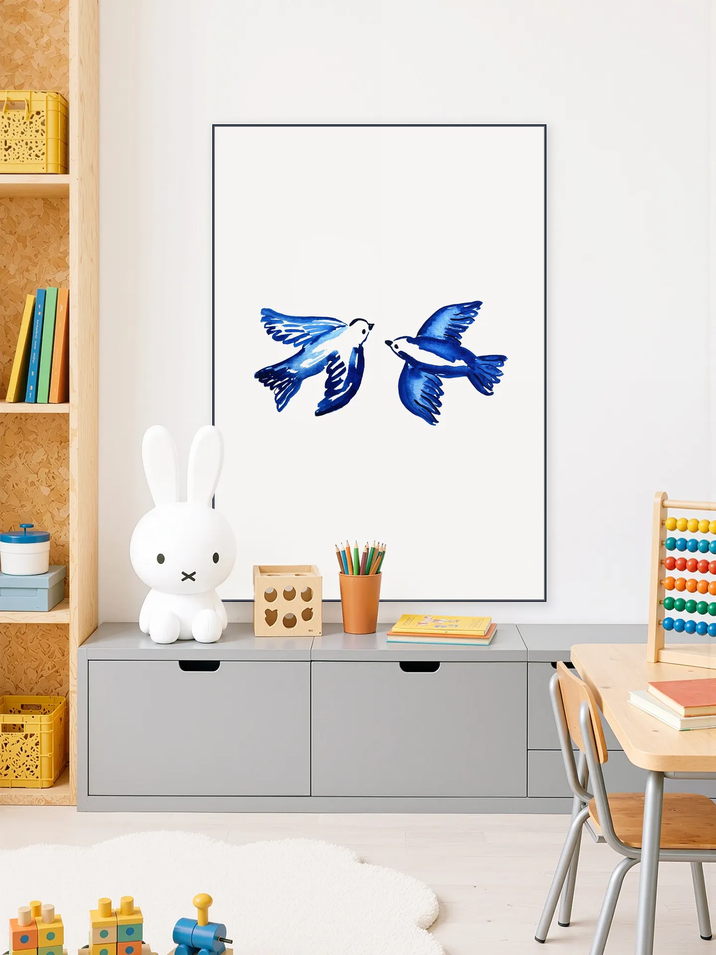 Blue Portuguese Birds
