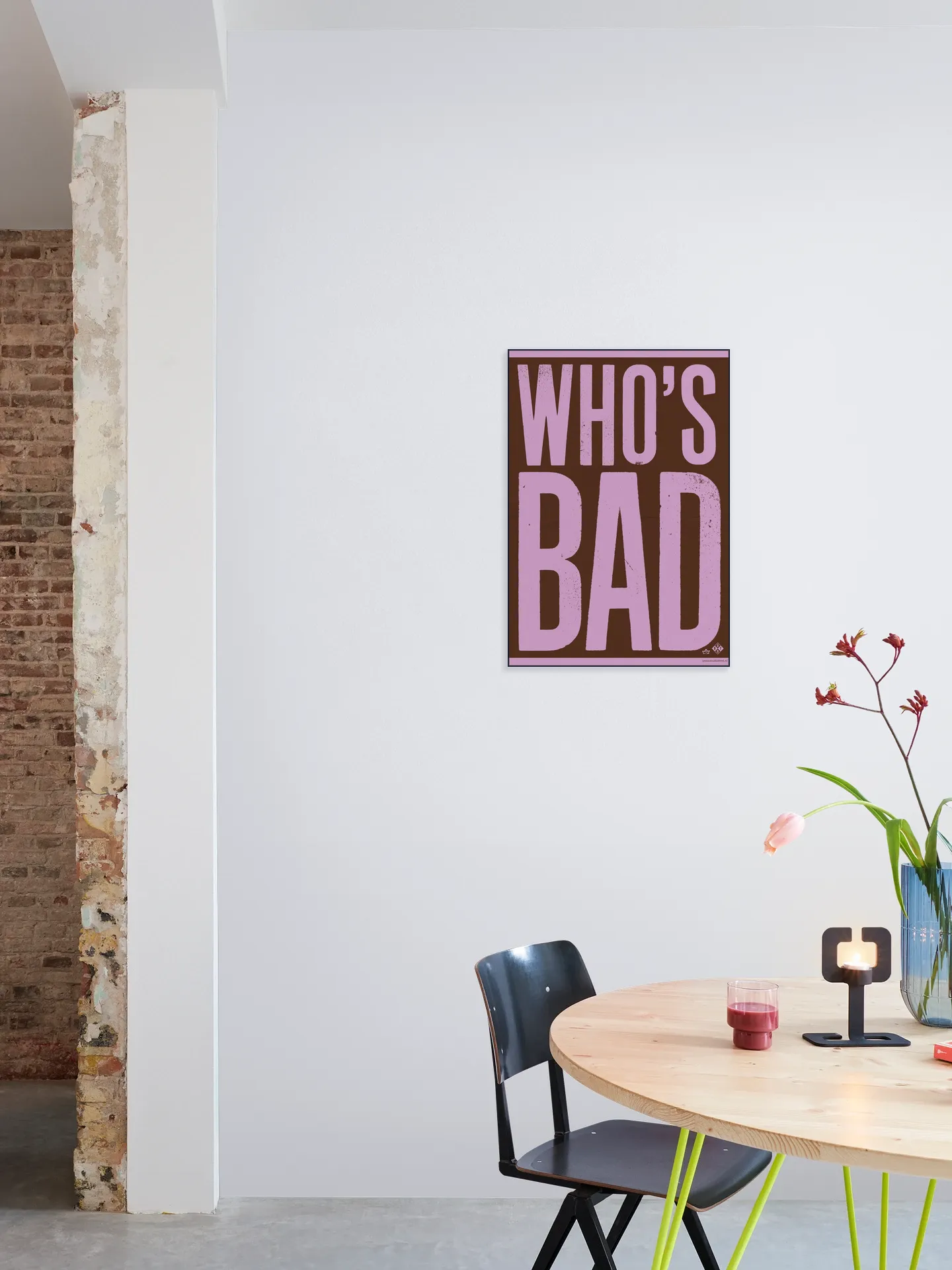 Who's Bad purple