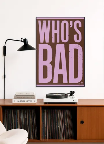 Who's Bad purple