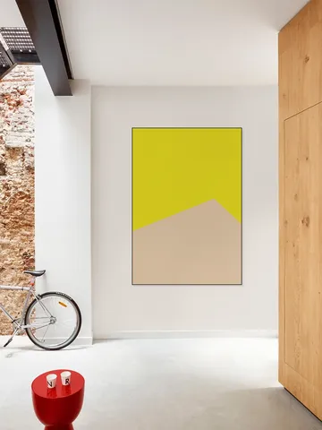 Color blocking - Yellow Beige