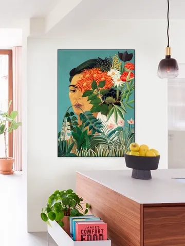 Frida in Henri's Garden