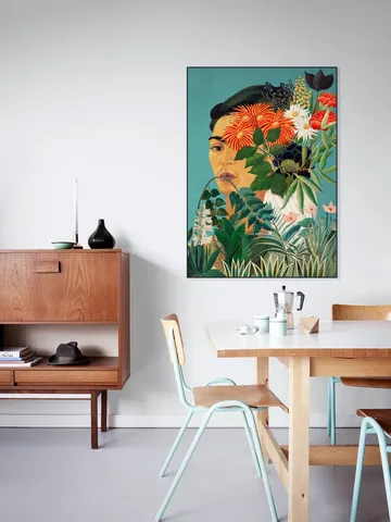 Frida in Henri's Garden