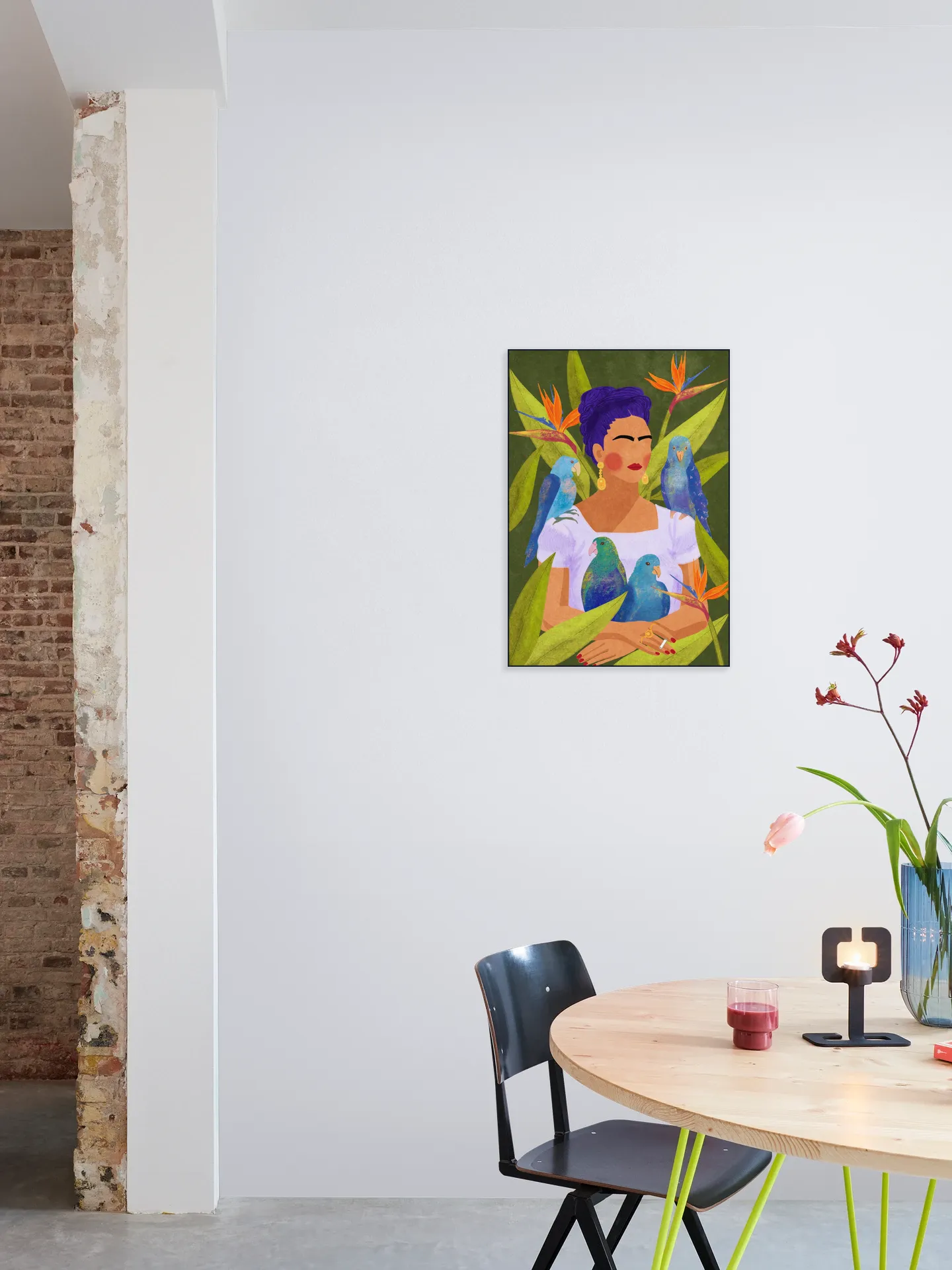Frida And Birds