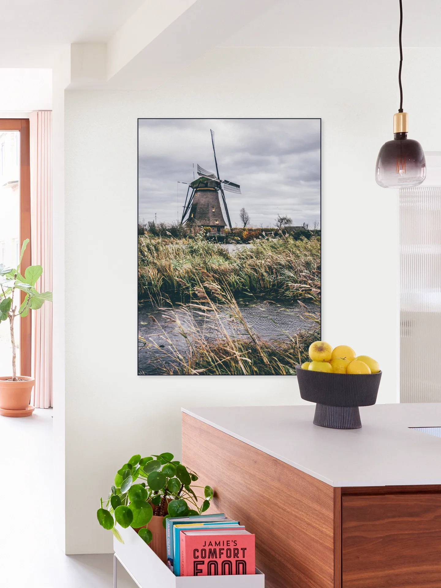 Storm in Kinderdijk