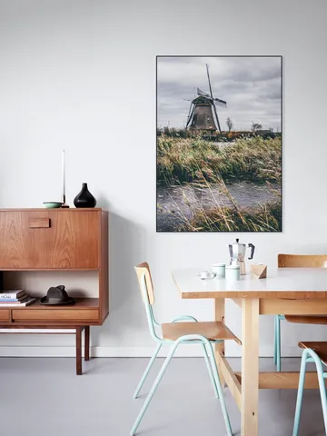 Storm in Kinderdijk