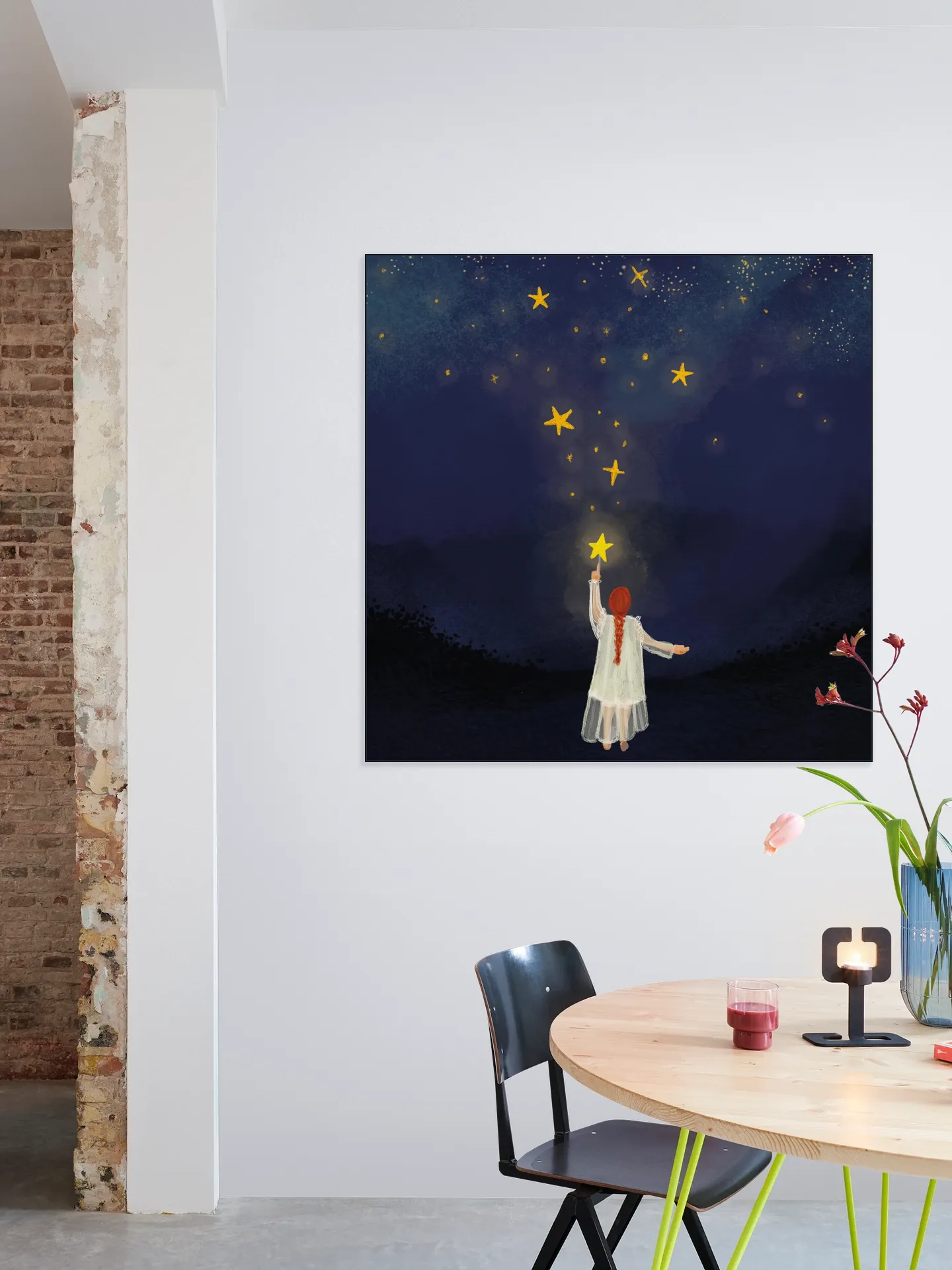 I conjure stars for you