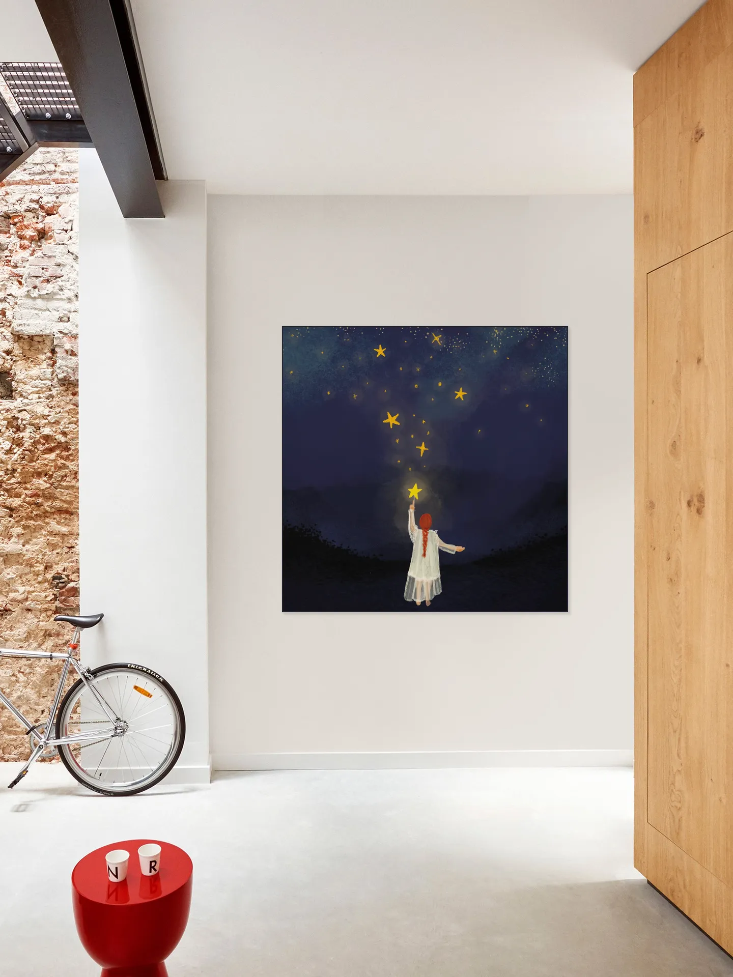 I conjure stars for you