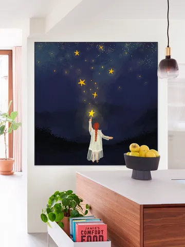I conjure stars for you