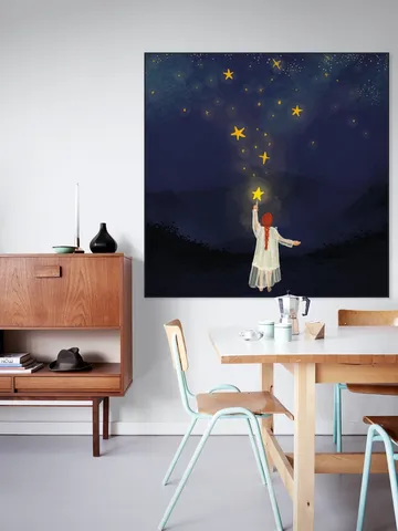 I conjure stars for you