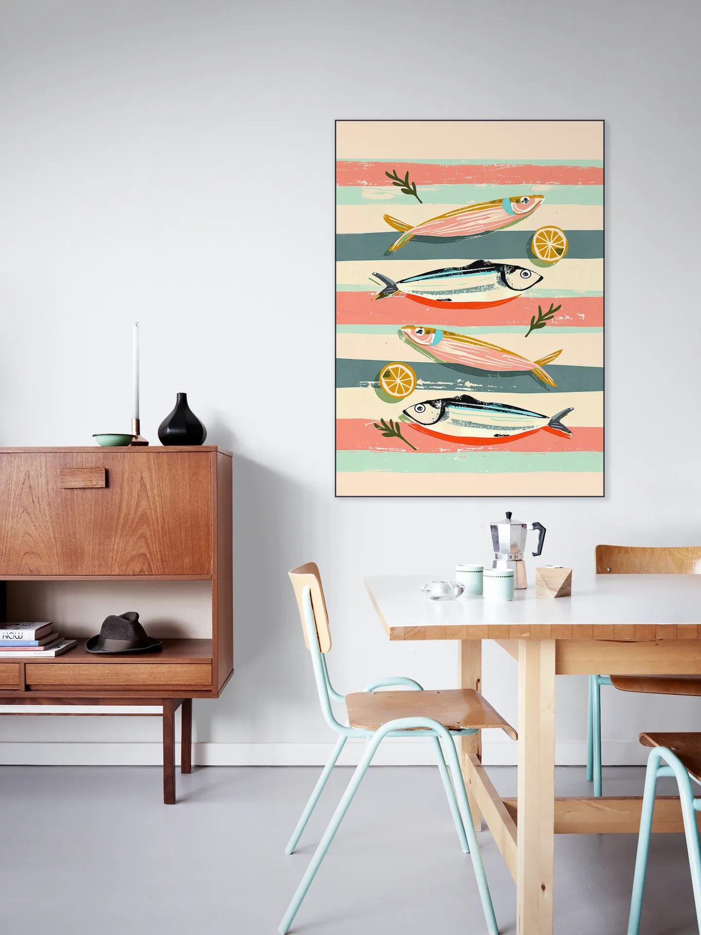 Sardines on Stripes