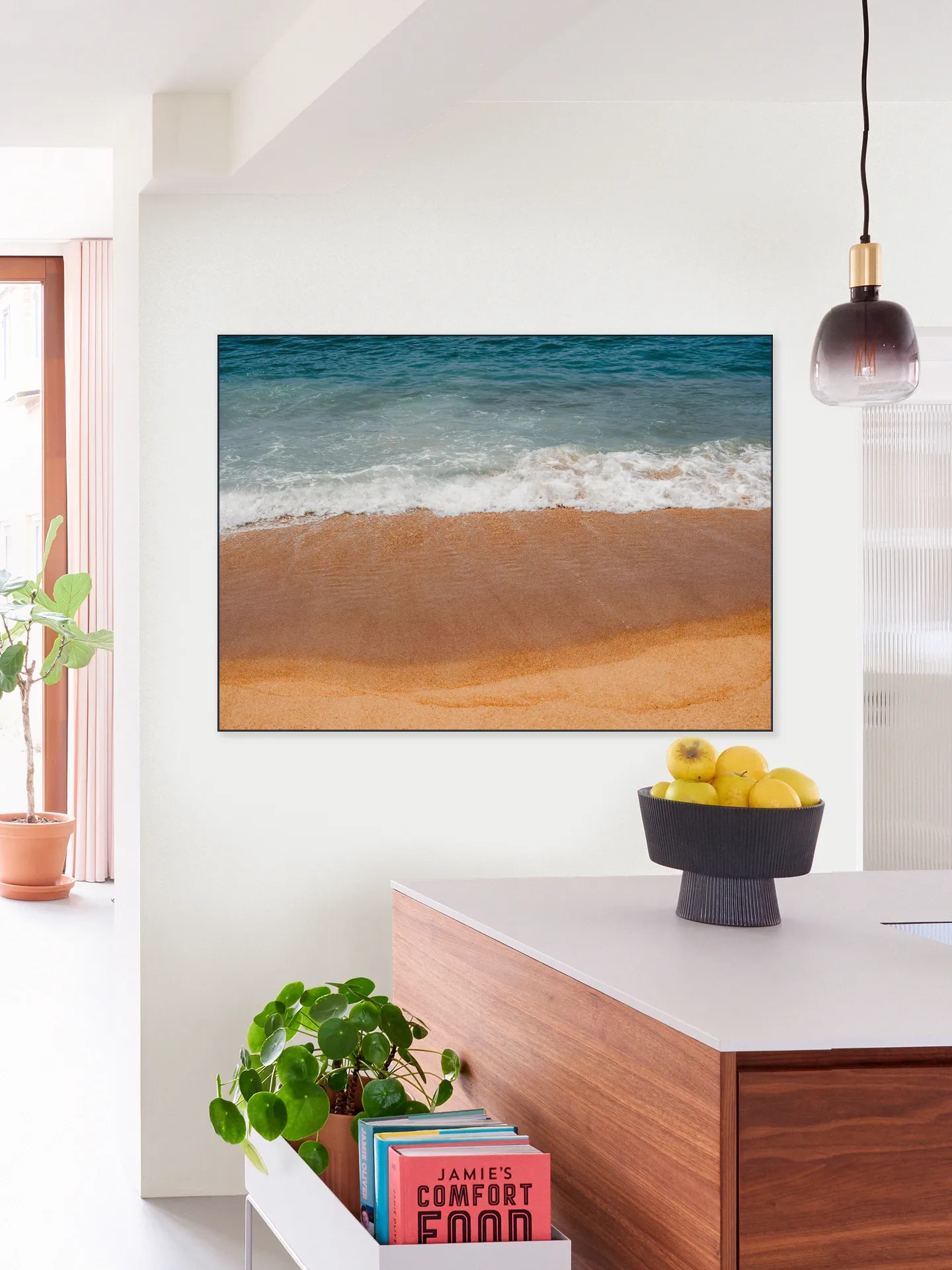 Abstract Beach Waves