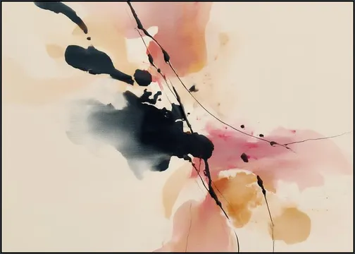 Modern Ink Bloom