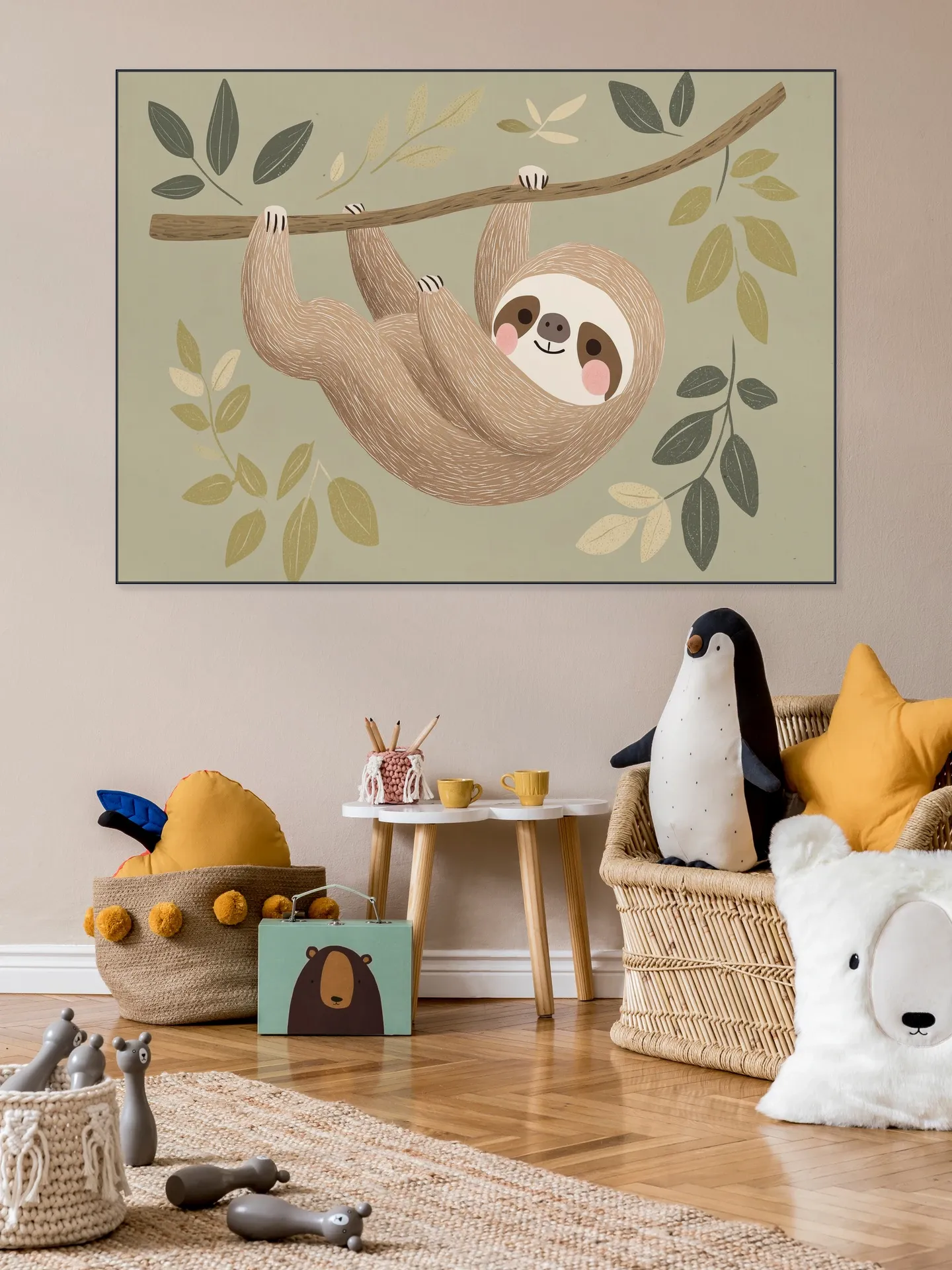 Cute sloth