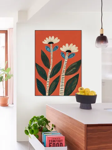 Folk Garden Daisy Pair