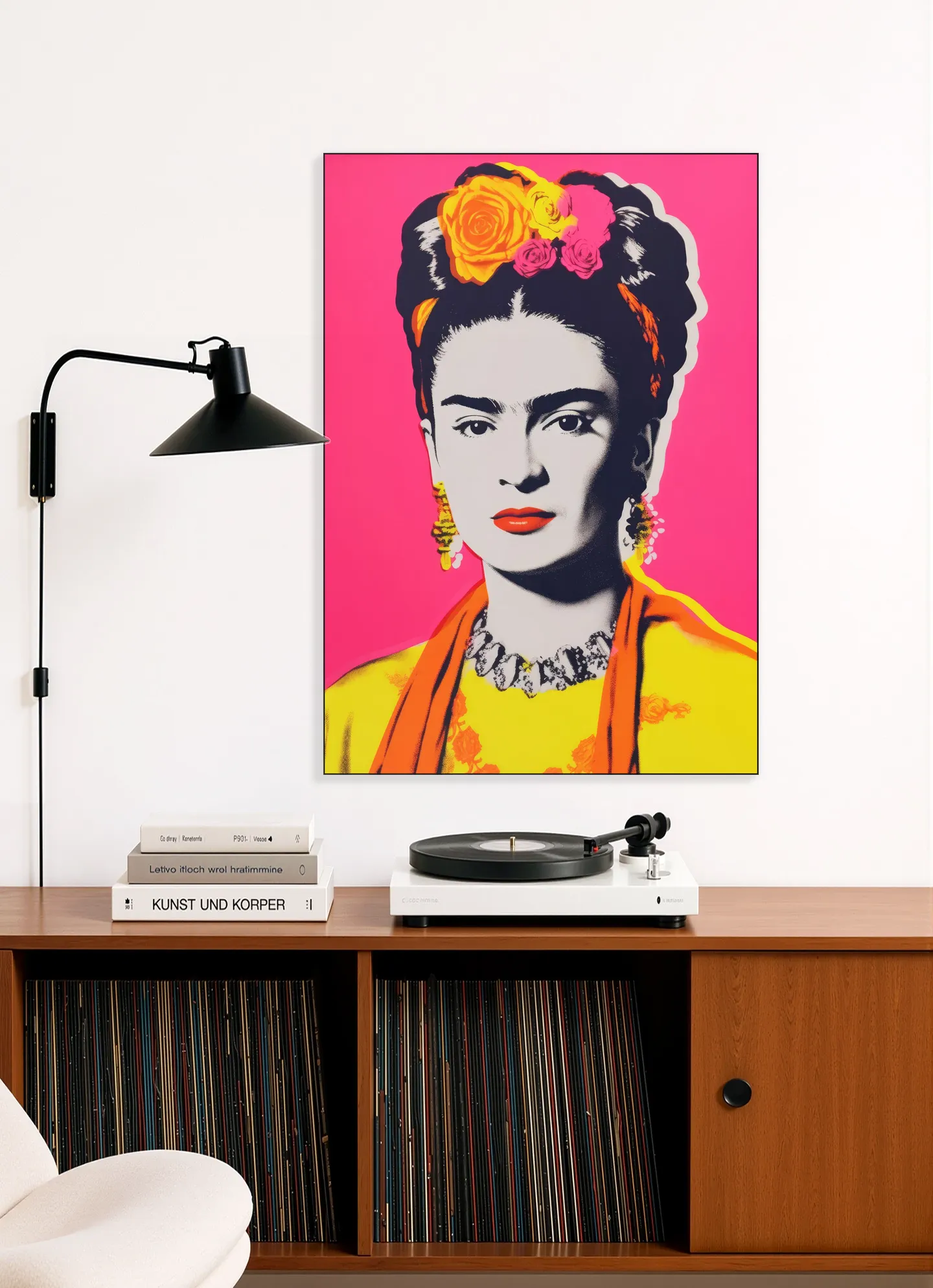Vibrant Iconic Portrait