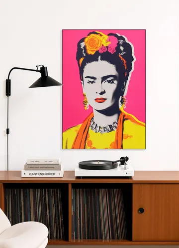 Vibrant Iconic Portrait