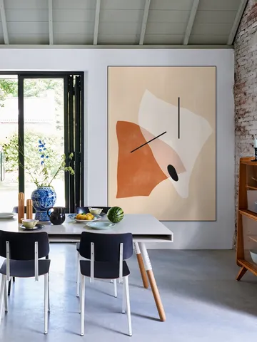 Geometric Shapes in Earth Tones