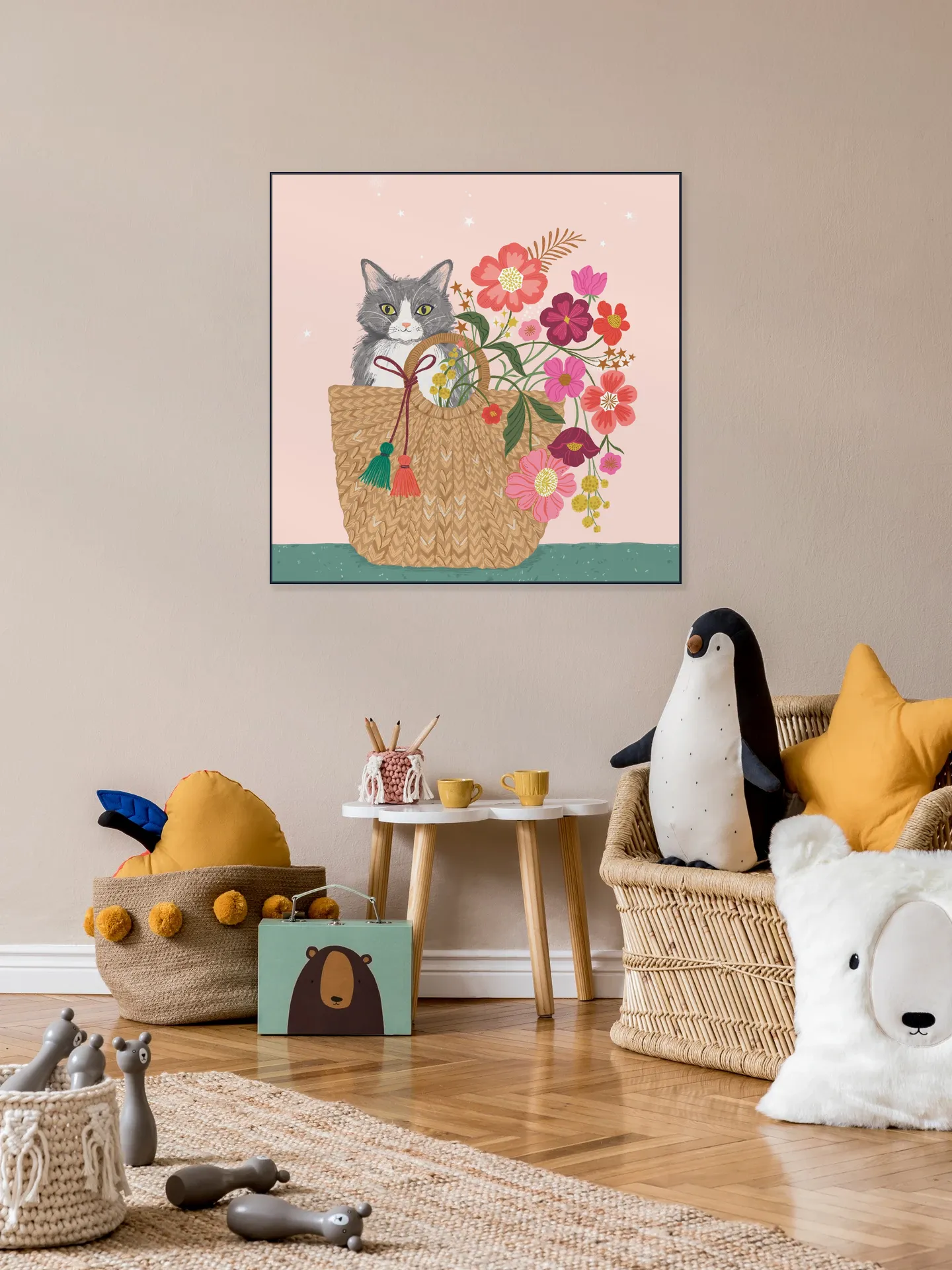 Cat Floral