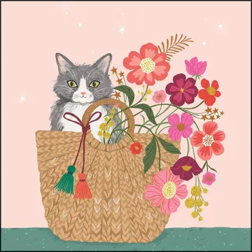 Cat Floral