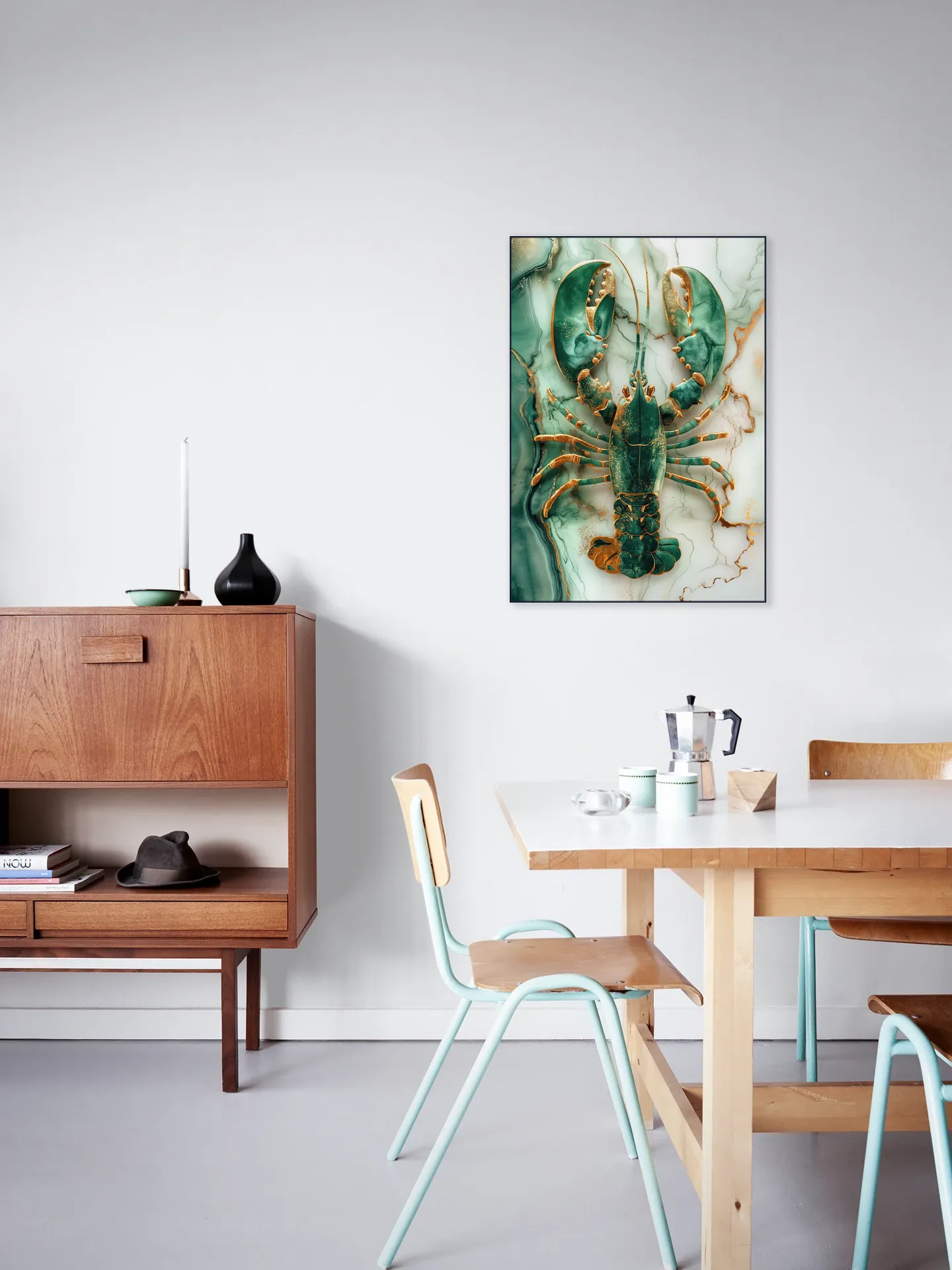 Lobster Marble Green
