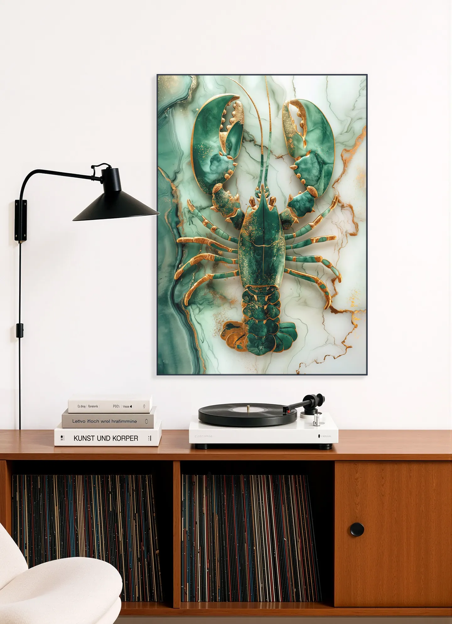 Lobster Marble Green