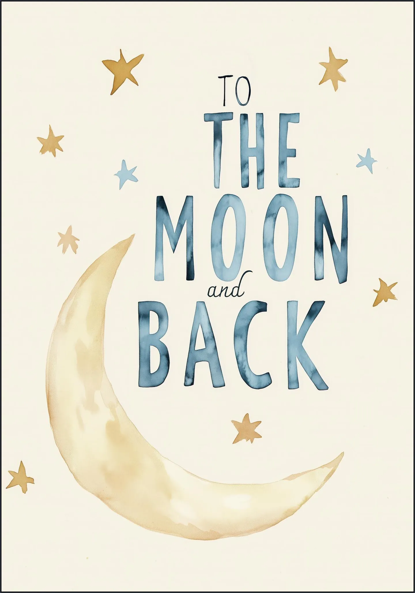To the moon and back