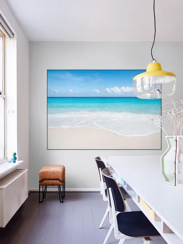 Tropical beach with turquoise sea