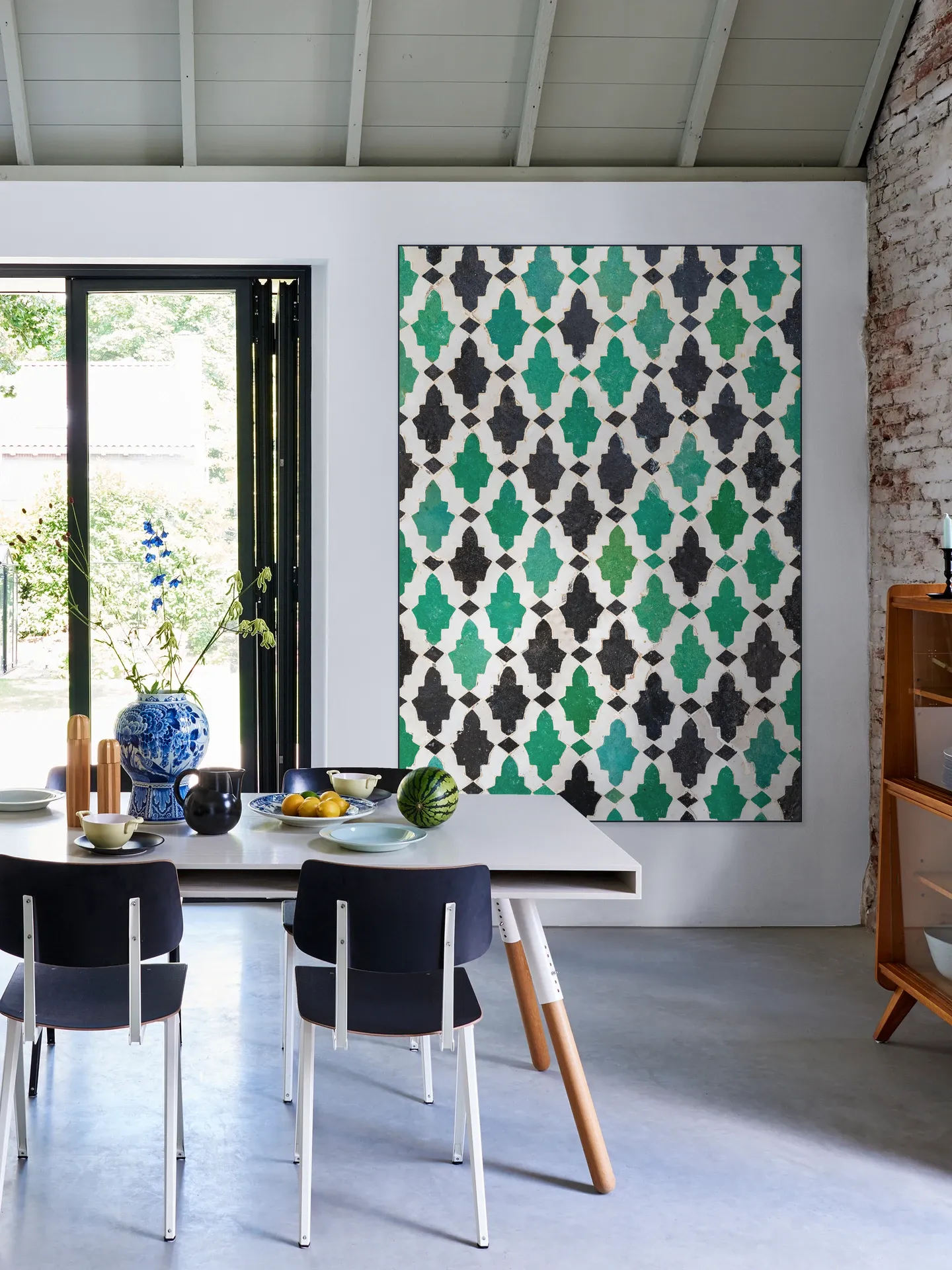 Moroccan Green Tiles