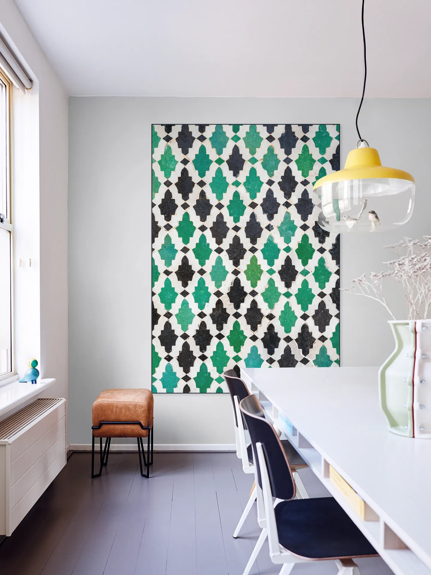 Moroccan Green Tiles