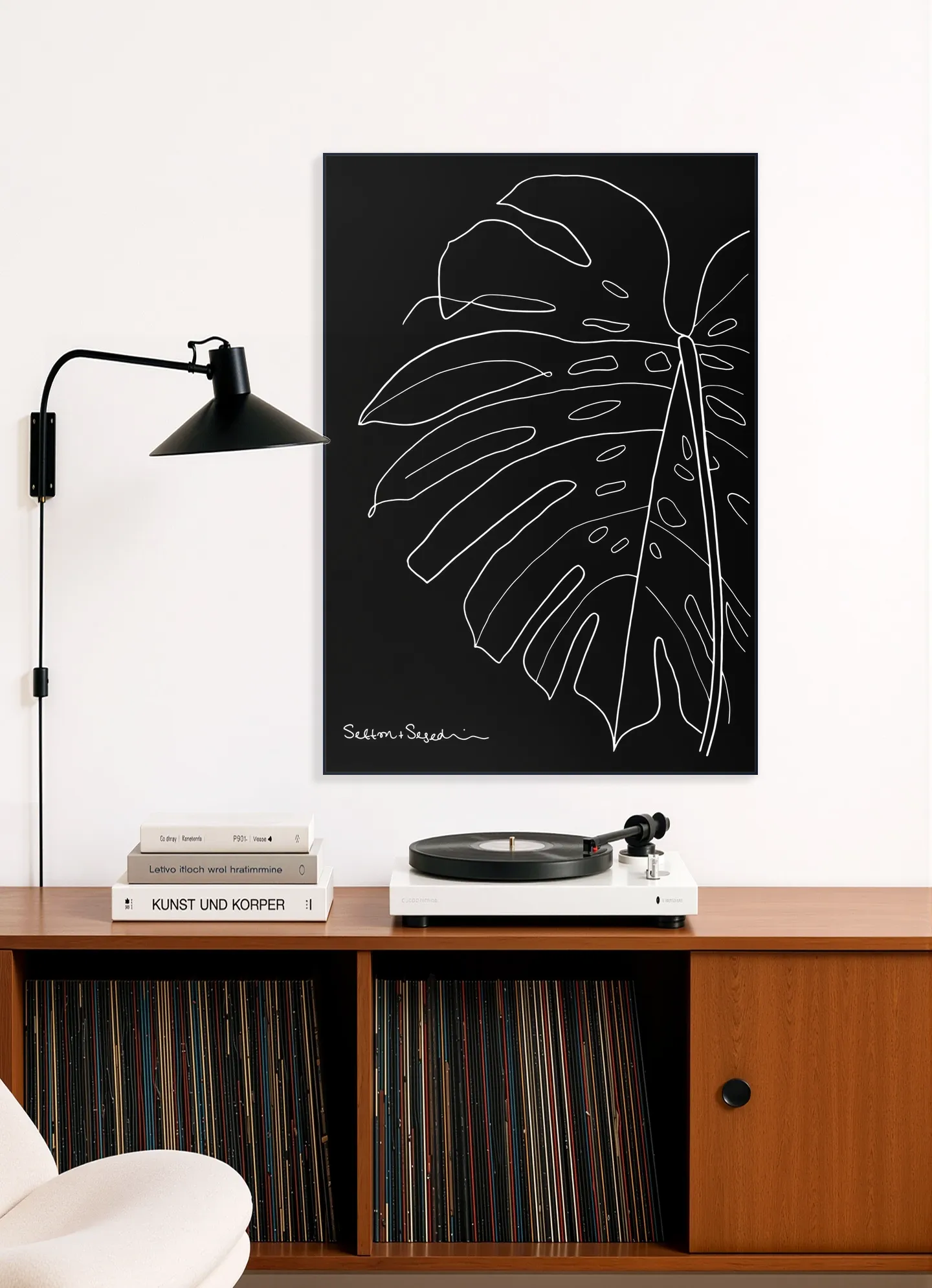 Monstera black