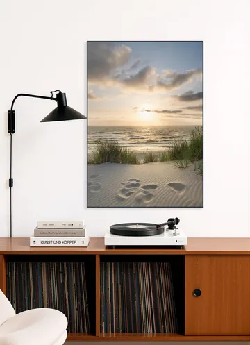Dune beach at sunset