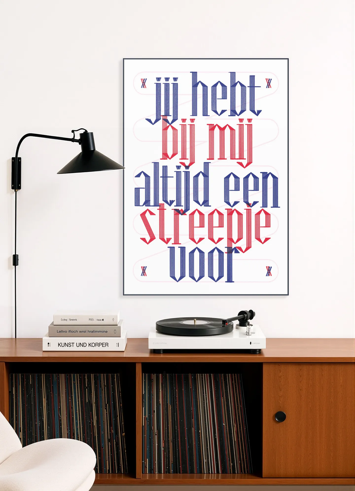Streepje voor