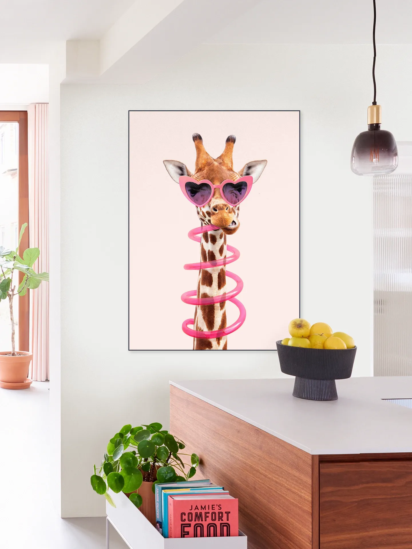 Thirsty Giraffe