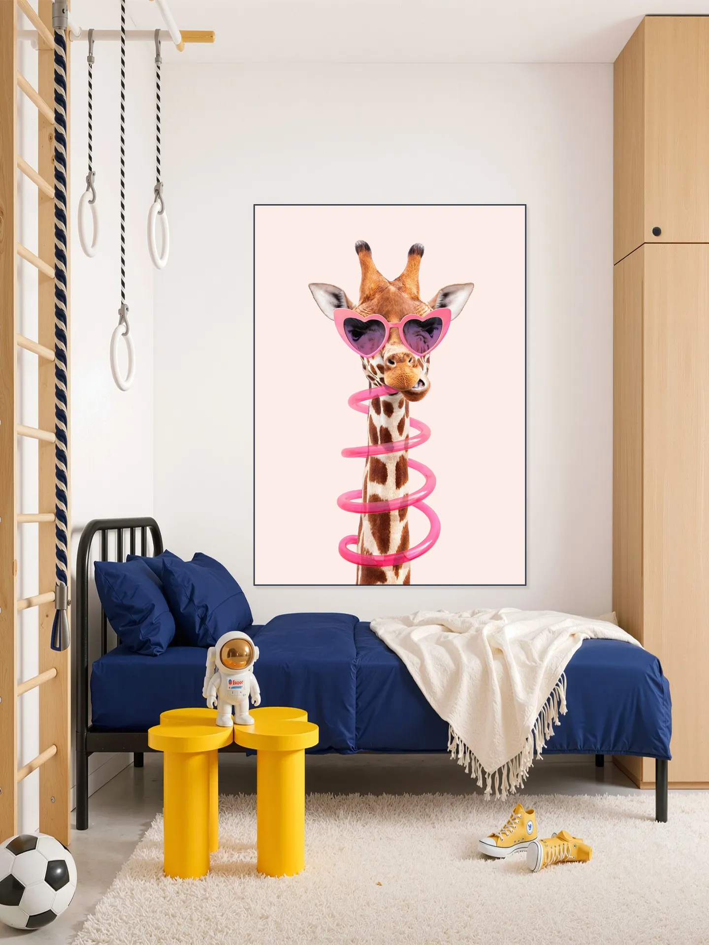 Thirsty Giraffe
