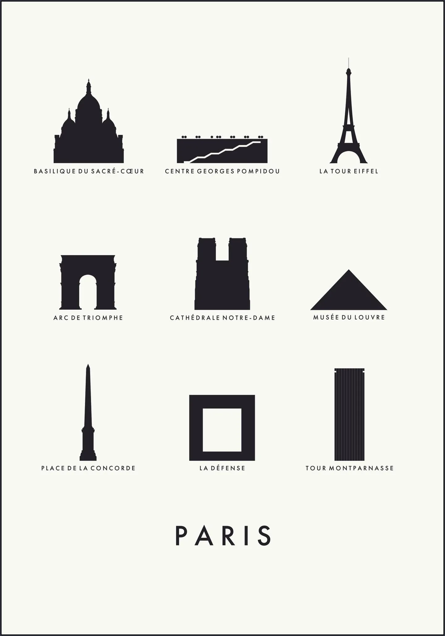 Paris Architecture white