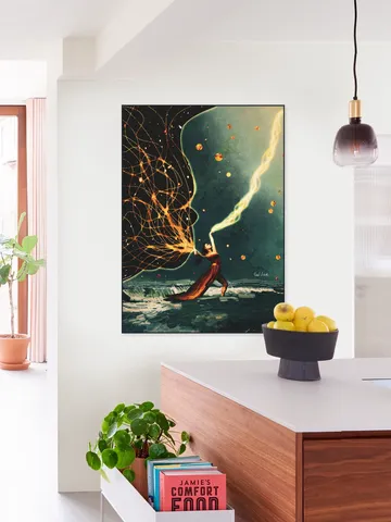 Lightening In Space