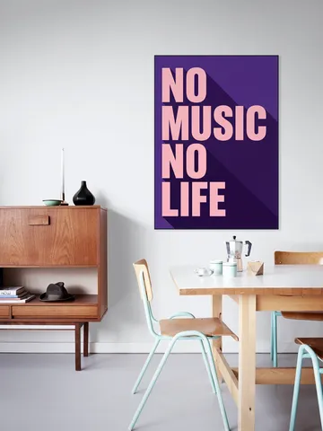 No Music No Life - Pink