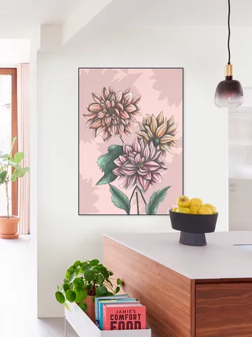 Pink Dahlias