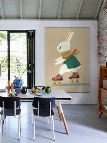 Inline Skating Bunny