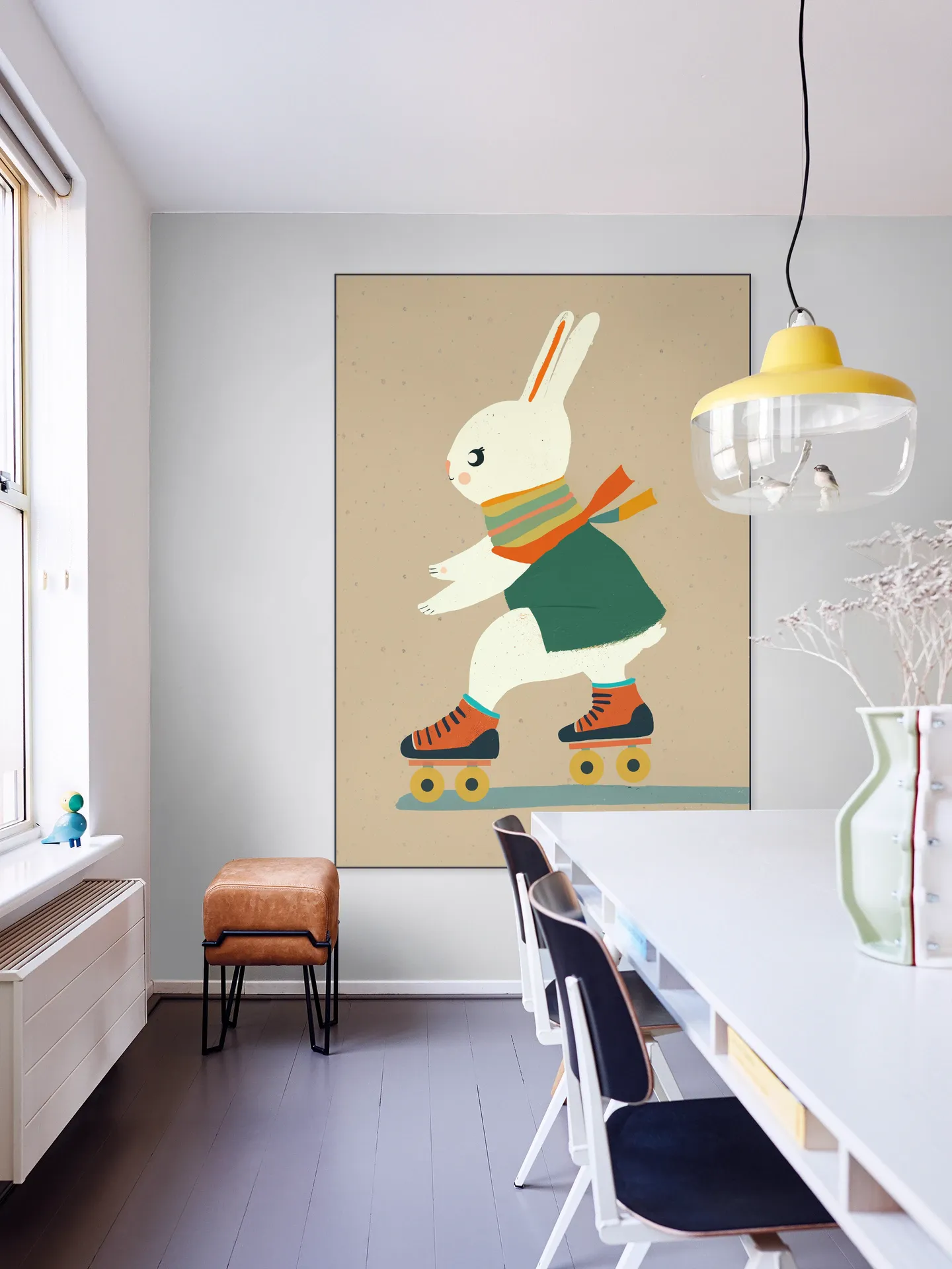 Inline Skating Bunny