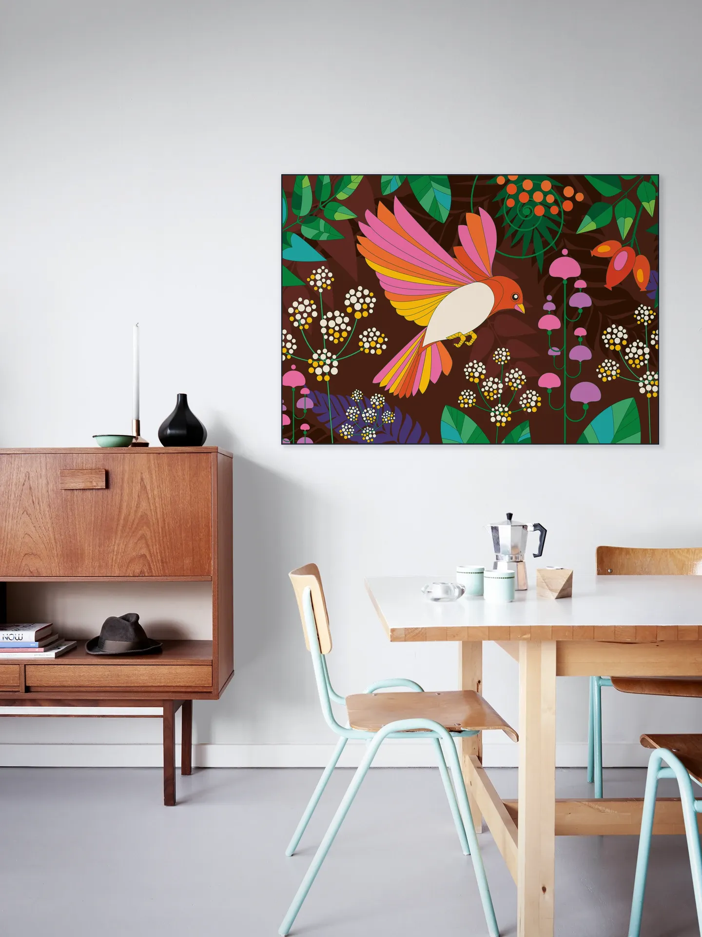 Chocolate Forest Flowers