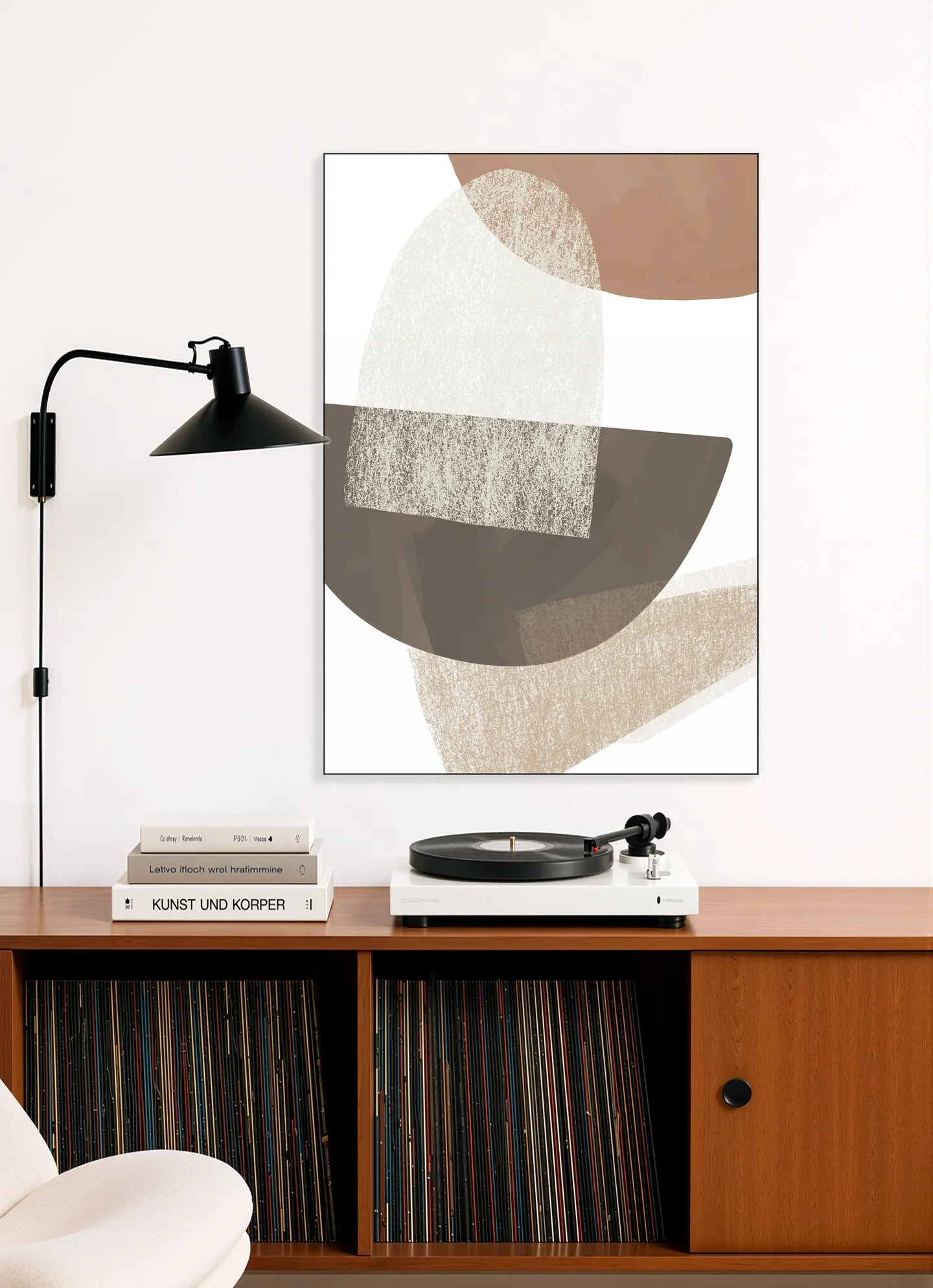 Earth Tone Geometric Art